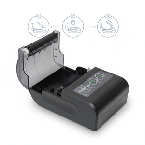 <span class=keywords><strong>Imprimante</strong></span> thermique portable mini 58 mm Bluetooth haute vitesse pour reçus POS compatible Android et iOS - Product Image 2