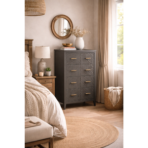Collection CAIRNDALE, armoire haute de style moderne, écologique, durable, en pin massif, meubles pour salon et chambre à coucher - Product Image 1