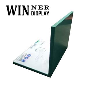 Kunden spezifische L-förmige kleine freistehende Präsentation ständer Retail Desktop Stand für Smart Cameras <span class=keywords><strong>Promotion</strong></span> - Product Image 3