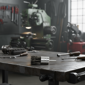 Cepillo frontal trenzado Ttake de 6 mm de acero inoxidable, 20000 Giri Min - Product Image 3