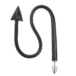 Látigo de Pelo de Caballo Auténtico para Disfraces Sensuales, Pala para Azotes, Látigo de Bondage Fetiche, Flogger BDSM, Juguetes Sexuales, Juegos para Adultos - Product Image 4