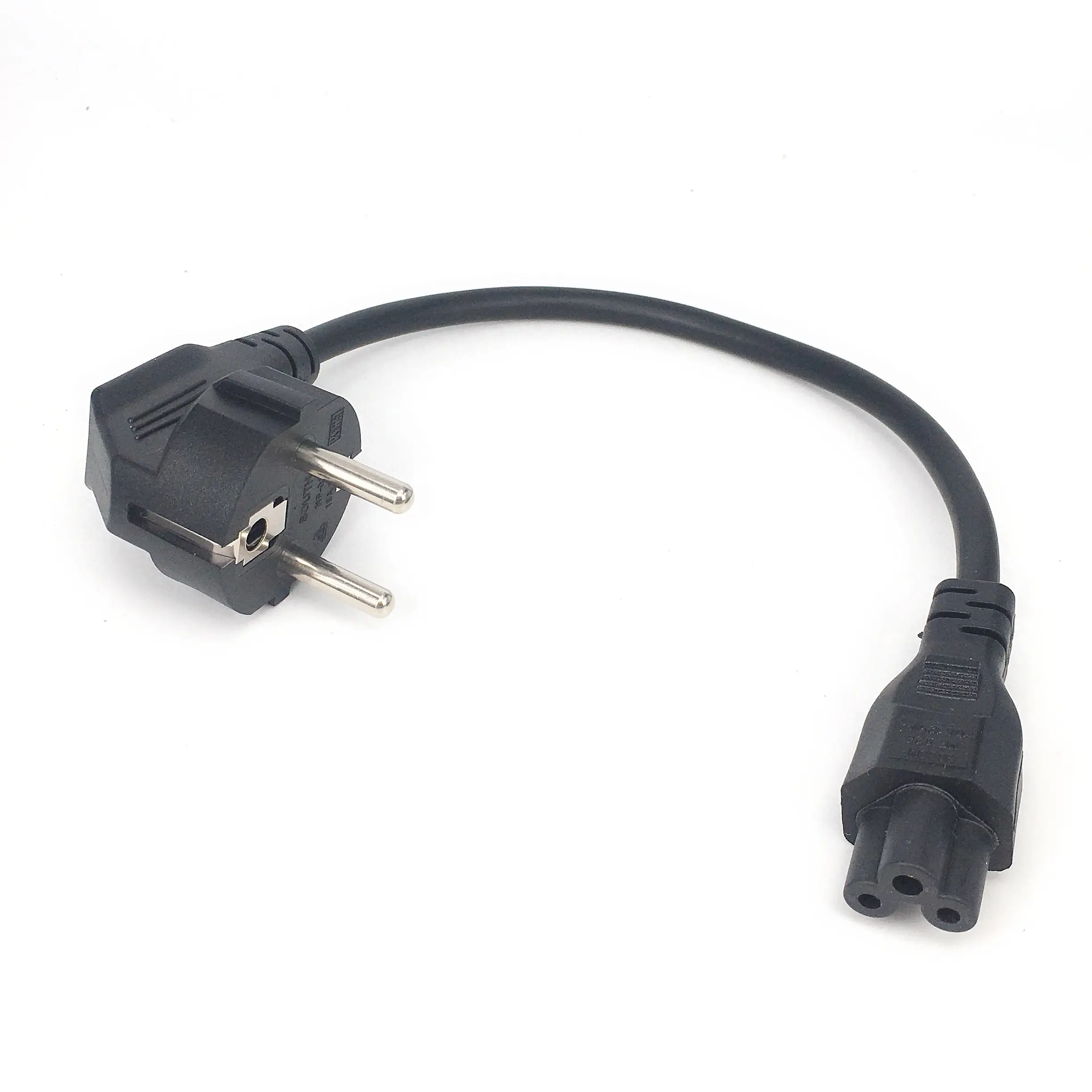 EU Computer Cables Laptop 3-pin Charger Plug Power Adapter Cord Cable For HP Dell Toshiba Sony ASUS Lenovo Samsung Notebook