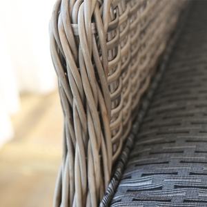 Meubles d'extérieur modernes en rotin pour le jardin, ensembles de canapés réglables et chaise de table à manger, coussin de <span class=keywords><strong>patio</strong></span> en osier pour hôtels et parcs - Product Image 4