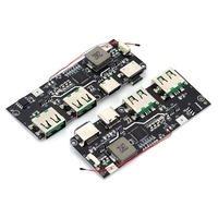 Module de charge ZYSY QC4+PD3.0 LED double USB 5V 4.5A 22.5W pour batterie externe Micro/Type-C 18650 avec protection température/circuit