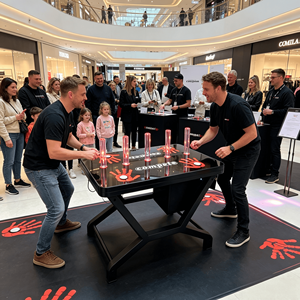 Machine d'entraînement électrique interactive de réaction pour événements extérieurs, <span class=keywords><strong>jeu</strong></span> de coordination œil-main de capture de bâtons tombants - Product Image 5