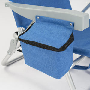 新产品2024野营带杯架冷却器袋方便携带汤米巴哈马斜躺沙滩折叠海椅 - Product Image 4