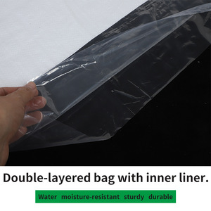 Sac tissé imperméable à double couche pour déménagement, logistique, livraison express, sac d'emballage avec film intérieur anti-humidité, sur mesure - Product Image 3