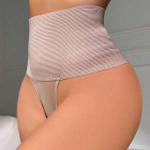 Faja Reductora de Cintura Alta para Mujer, Tanga Moldeadora, Control de Abdomen, Panty Reductora, Lencería Sexy - Product Image 3