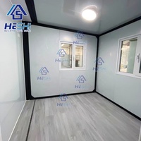 Yeni Tasarım Prefabrik Küçük 20Ft 40Ft Genişletilebilir Konteyner Ev Prefabrik Dış Mekan Ev Banyo İnşaatı Emlak
