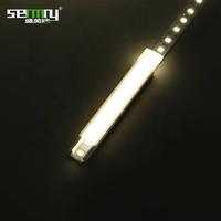 Vente chaude 30mm * 30mm LED profilé en aluminium coin LED éclairage d'armoire de Surface pour la décoration coupe et services de traitement de courbure