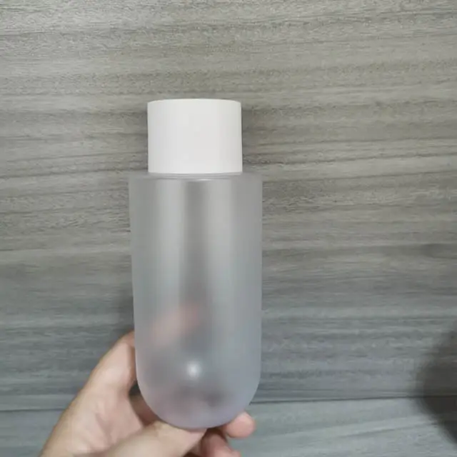 Custom 8oz Matte orange PET Plastic Bottle 240ml for Shampoo Body Wash Conditioner Lotion Pump 24/410 Hair Care Packaging