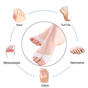 Bantal Gel Metatarsal Bantalan Kaki Bola untuk Nyeri Metatarsalgia, Arthritis, dan <span class=keywords><strong>Sesamoid</strong></span> - Product Image 3