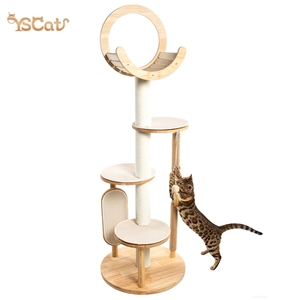 Ordine Campione Nuovi Prodotti Tiragraffi ad Albero di Lusso Grande per Gatti Casa Torre da Arrampicata per Animali Domestici - Product Image 1