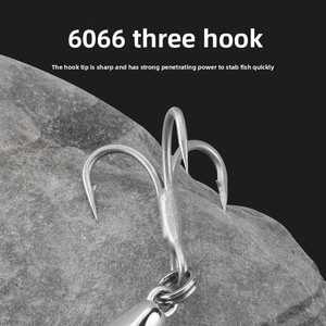 เหยื่อปลอมวิคคิด บาร์ราคูด้า มินโนว์ สแตนเลสสตีล  แบบแข็ง  ตีไกล  จมช้า  ตะขอไม่หักงอ  สำหรับตก<span class=keywords><strong>ปลา</strong></span>ทะเล - Product Image 5