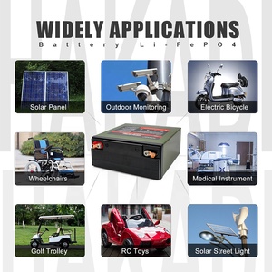 HAKADI <span class=keywords><strong>12V</strong></span> 24AH Lifepo4 şarj edilebilir depolama aküsü paketi için tekne balıkçılık güneş sistemi 4A şarj cihazı RU stok - Product Image 6