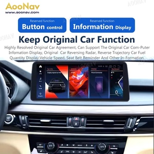 128G 10.25 Inch Car Radio for BMW X5 F15 X6 F16 2014-2017 Android Touch Screen Stereo Multimedia GPS Video Player Dual System - Product Image 4