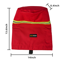 Sac de pompier noir MELOTOUGH, sac de rangement pour outils de pompier