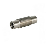 Pièces de connecteur de tige filetée en acier inoxydable usinées sur commande CNC, usine OEM ODM