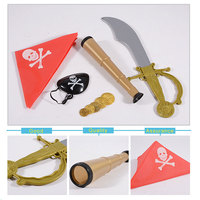 Lucky Toys Vente en gros Jeu de rôle Jeu de couteaux Anime Cosplay Jouets Pirate Costume Accessoires pour enfants