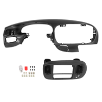 Pour Ford F150 Expedition 1997-03, panneau de tableau de bord et cadre radio central noir