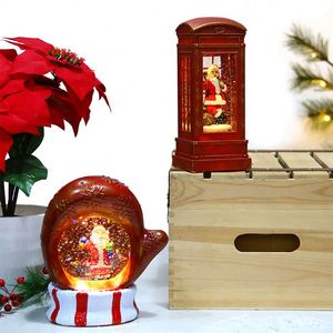 Nouveaux produits : Décoration de cabine téléphonique londonienne rouge personnalisée avec LED blanc chaud, en vente pour la décoration de la maison et les fêtes - Product Image 2