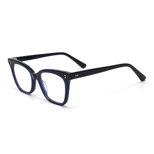 Gafas cuadradas <span class=keywords><strong>Retro</strong></span> Para hombre y mujer, anteojos con montura, gafas ópticas de acetato para ordenador - Product Image 3
