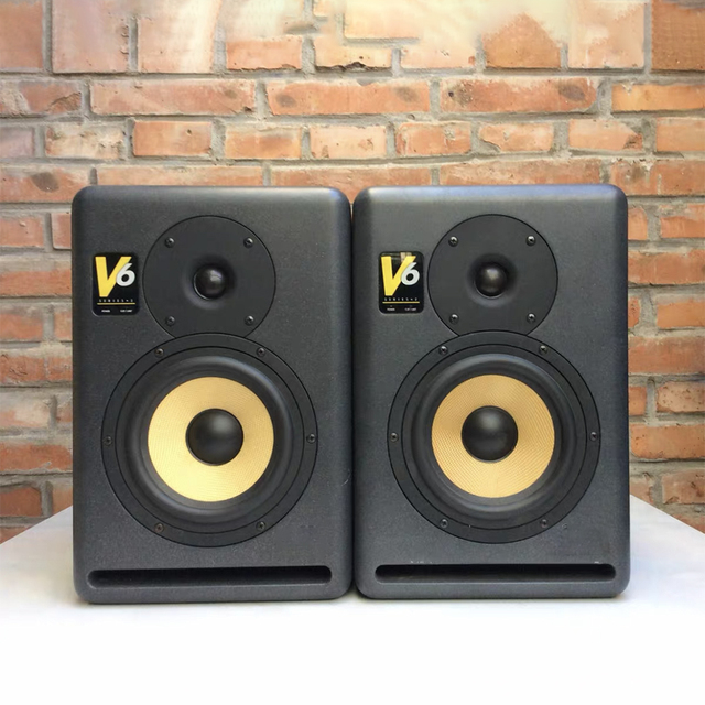 A Pair for KRK V6 S2 Active Monitoring Speaker 6.5 Inch Power Supply Studio