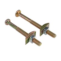 M8 demi-lune quatre-en-un connecteur exécutif bureau meubles matériel accessoires de chevet lit assemblage serré pièce de fixation écrous