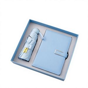 Juego de Regalo de Agenda/Organizador de Cuero PU de Tapa Dura A5 de Lujo, Impresión en Relieve, Logotipo Personalizado, Color Exquisito, Regalos Corporativos - Product Image 2