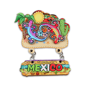 Souvenir du Mexique : Verre à shot, Tasse en céramique, Aimant de réfrigérateur, Porte-clés – Logo personnalisé, Vente en gros, Cadeau touristique tout-en-un - Product Image 3