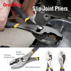 Set di attrezzi per pinze Set di pinze multiuso con doppia impugnatura immersa pinze a becchi lunghi con giunto a scorrimento diagonale - Product Image 6