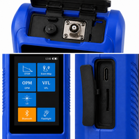 Testeur de Fibre Optique Portable OTDR 1610nm 80km 8-en-1 avec Source de Lumière Stable pour la Maintenance des Réseaux FTTx