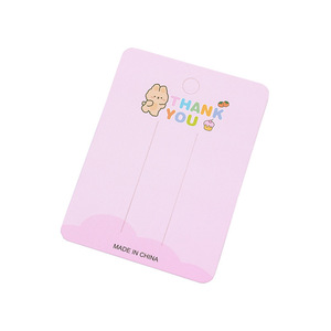 Cartes en papier dégradées irisées pour pinces à cheveux 7,5x17,5cm – Matériel d'emballage pour présentation de bijoux et épingles à cheveux DIY - Product Image 5