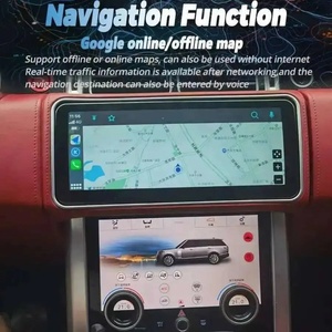 12.3" Touch Screen Android 13 for Land Range Rover Vogue Sport L494 2014-2018 Car Radio Media Video Player <b>Navigation</b> Carplay - Product Image 4