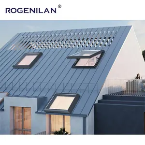 Style moderne aluminium balcon toit fenêtre lucarne vente chaude