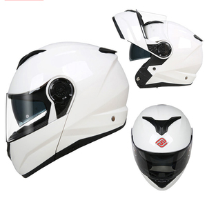 Casque de Moto Intégral <span class=keywords><strong>Homologué</strong></span> Rétro Casco <span class=keywords><strong>Enduro</strong></span> Casque de Sécurité Double Visière ABS Matériel pour Pinlock Moto Casque Modulab - Product Image 2