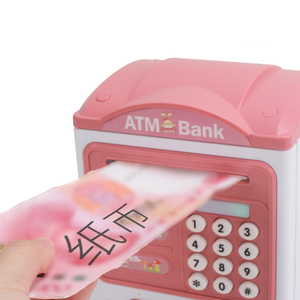 Hucha electrónica con contraseña para niños, alcancía con huella dactilar, ahorro de dinero, Banco de monedas ATM, novedad de <span class=keywords><strong>2022</strong></span> - Product Image 3