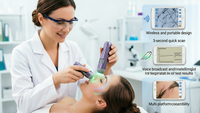 Analizador de Piel y Cuero Cabelludo Inalámbrico Profesional, Cámara para Folículos Pilosos, Detector de Grasa, Dermatoscopio HD