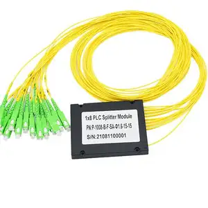 Vente chaude 1X4 1X8 1X16 1X32 SC/LC répartiteur de fibres optiques boîte de distribution fibre optique répartiteur plc