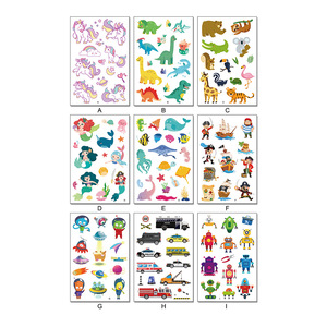 Giocattolo per bambini unicorno cartone animato animale Scratch Sticker trasferimento giocattolo educativo trasferimento <span class=keywords><strong>adesivi</strong></span> Logo personalizzato 3d Sticker - Product Image 6
