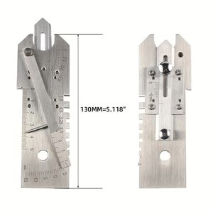 Herramientas de Soldadura, Calibrador de Soldadura Universal Multifunción, Calibrador Universal para Soldador, Calibradores de Costura de Soldadura a Tope - Product Image 5