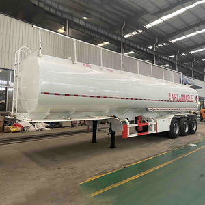 Semi-remorque citerne à 3 essieux en acier au carbone de haute qualité, capacité de 40 000 à 50 000 litres, conçue pour le transport de liquides - Product Image 1