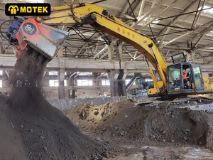 Cucharón Cribador Motek MT312 con Gran Capacidad de Flujo, Sin Obstrucciones, para Excavadoras de 25-30 Toneladas, Garantía de 2 Años - Product Image 6