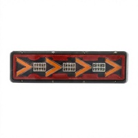 Feu arrière séquentiel à LED 24V pour remorque, ensemble de feux arrière de camion, lampe de remplacement étanche pour poids lourd