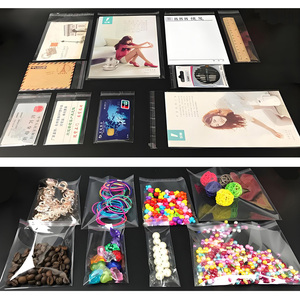 맞춤형 로고 인쇄 <span class=keywords><strong>OPP</strong></span> 백 투명 자가 접착 소형 클리어 폴리 플라스틱 평면 <span class=keywords><strong>OPP</strong></span> 백 - Product Image 3