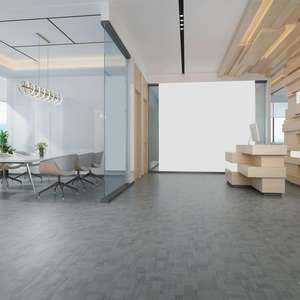 2024 nuova moda impermeabile antiscivolo ad incastro galleggiante tappeto Click Lock bianco <span class=keywords><strong>ufficio</strong></span> PVC vinile <span class=keywords><strong>pavimento</strong></span> SPC 4-6mm - Product Image 2