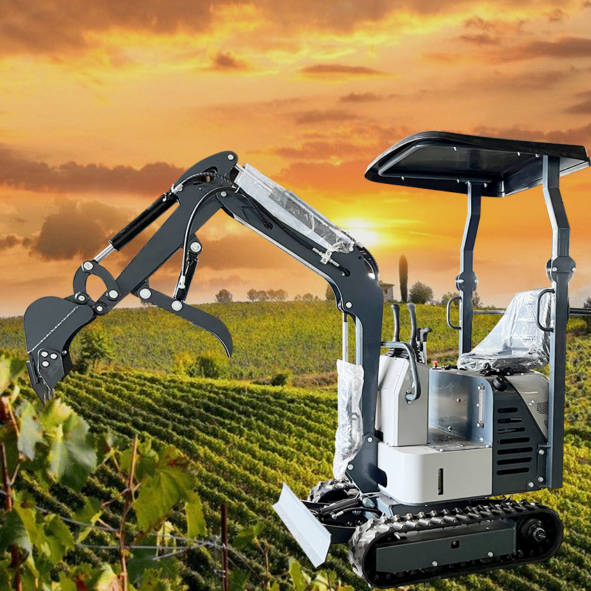 0,8 тонн 1 тонна подъемник с 1.2ton Гусеничный мини-экскаватор китайский машина мини-экскаватор по заводским ценам дружественный управления для продажи