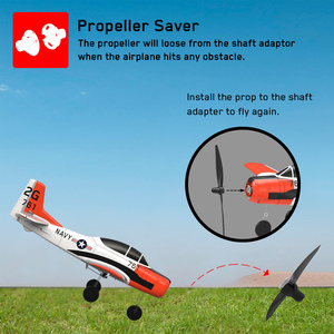 Avion radiocommandé RC Park <span class=keywords><strong>Flyer</strong></span> T28 Trojan facile à piloter, 4 canaux, pour débutants, avec stabilisateur gyroscopique 761-9 - Product Image 4