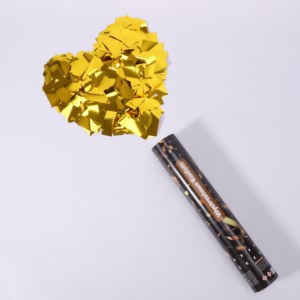 Feu d'artifice en papier d'aluminium <span class=keywords><strong>carré</strong></span> doré pour fête de mariage - Product Image 2