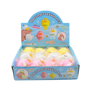 Jouets anti-stress décompression en forme de canard mignon de dessin animé, nouveauté créative, vente chaude, pour enfants garçons et filles - Product Image 6